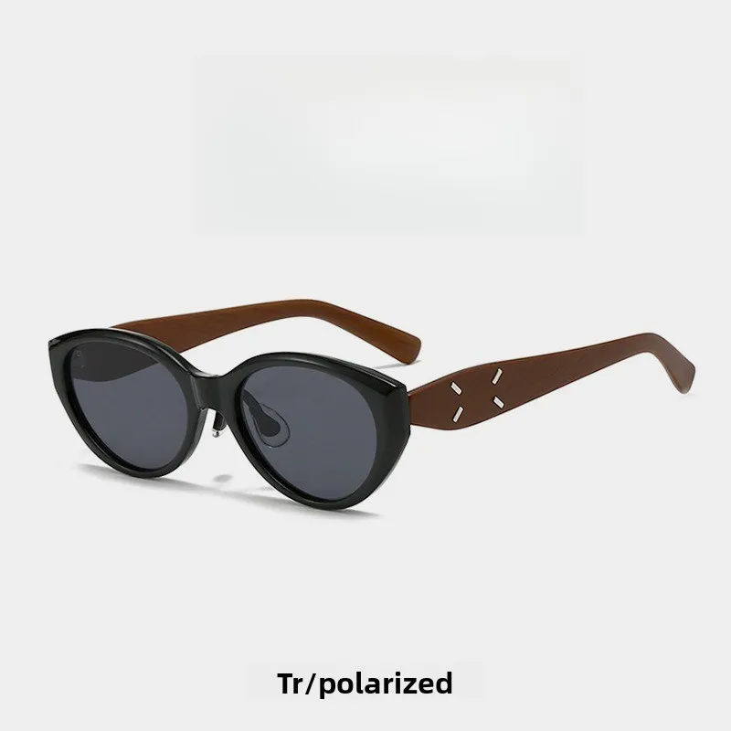 Fashion Trend TR Polarized Sunglasses Women Men Retro Travel Sun Glasses UV400 Cat Eye Driving Eyewear Street Photography Shades