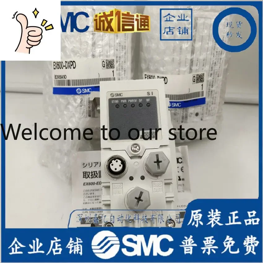 2026 SMC Original Solenoid Valve EX600-DXPD Serial Transmission System EX600-DYPB Is Available In Stock.