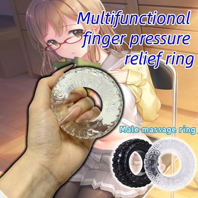 Male Strength Trainer Multi Purpose Massage Delay Training Stretcher Small Muscle Gripper Rebounds Quickly Bedroom Supplies