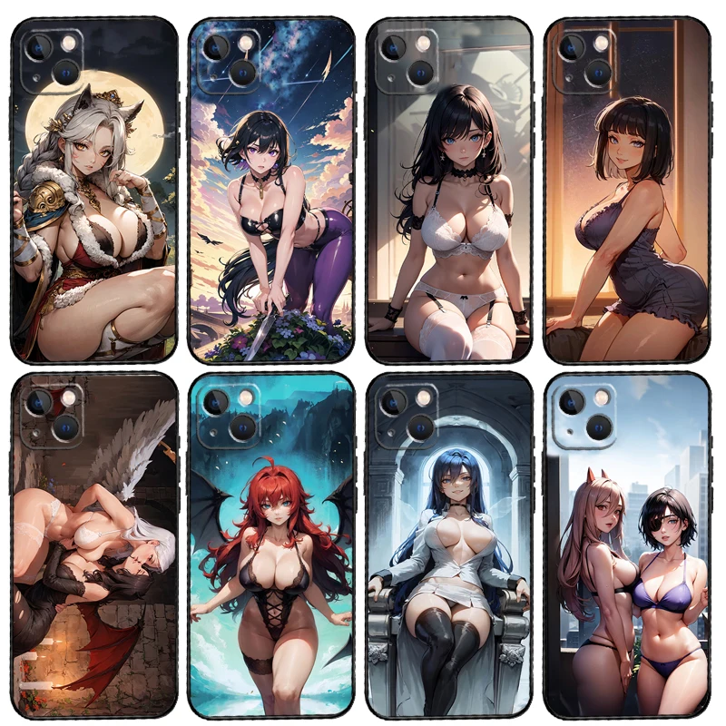 Demon Waifu Anime Girl Case For Samsung Galaxy A56 A36 A16 A13 A23 A33 A53 A52 A32 A12 A54 A34 A14 A15 A35 A55 A17
