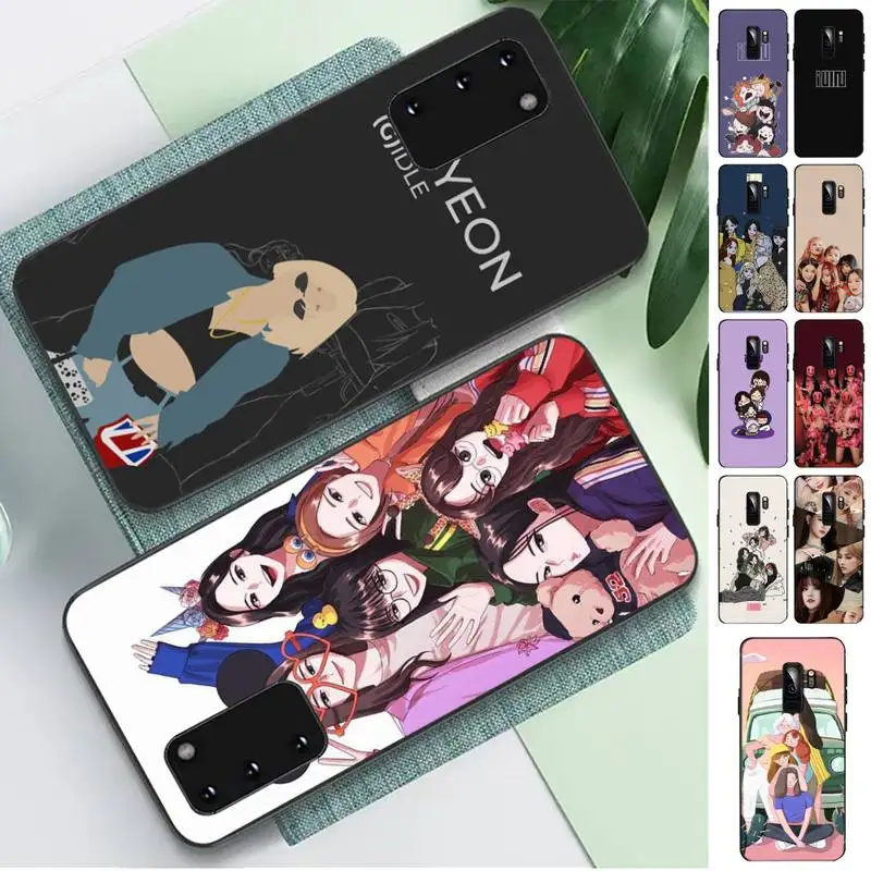 KPOP GIDLE Phone Case For Samsung S 9 10 20 21 22 23 30 23plus lite Ultra FE S10lite Fundas