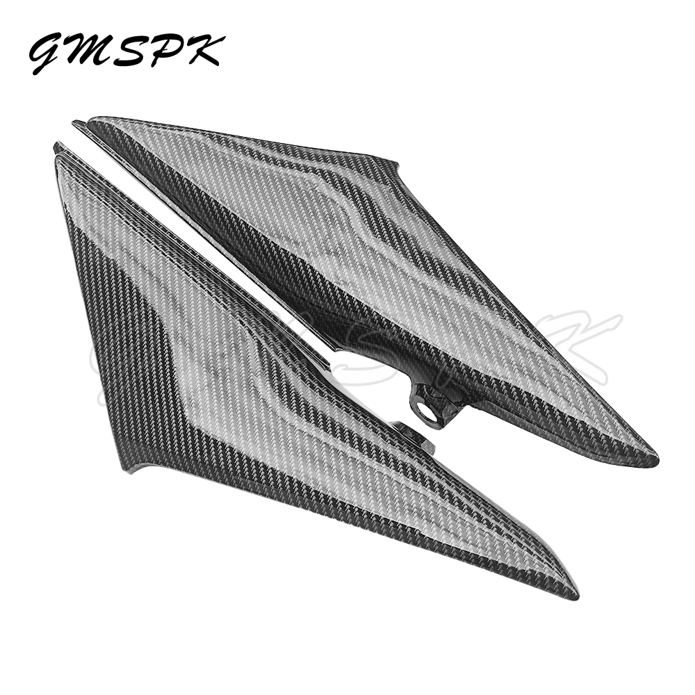 Motorcycle Gas Tank Side Panel Cover Carbon Fiber Pattern Fairing Cowl Fit for Honda CBR600RR CBR600 RR CBR 600 RR F5 2003 2004