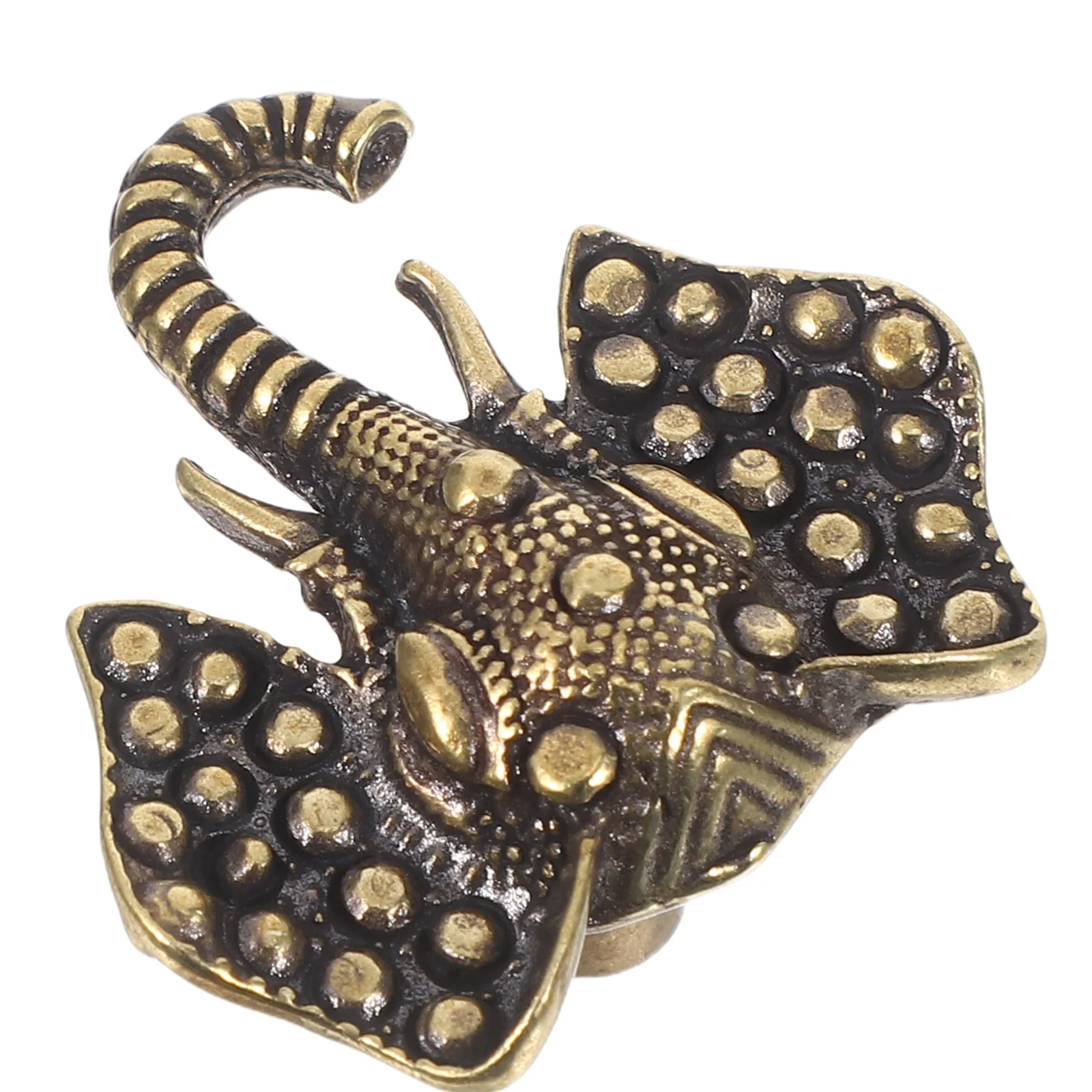 

Solid Brass Elephant Cabinet Knob Vintage Elephant Shape Drawer Pull for Kitchen Dresser Wardrobe Cupboard Bathroom Vanity