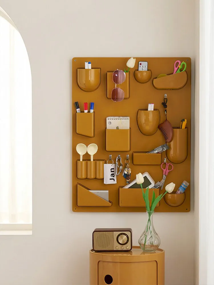 Cream wind creative wall rack Internet celebrities ins door porch storage rack desktop decoration utility rack props