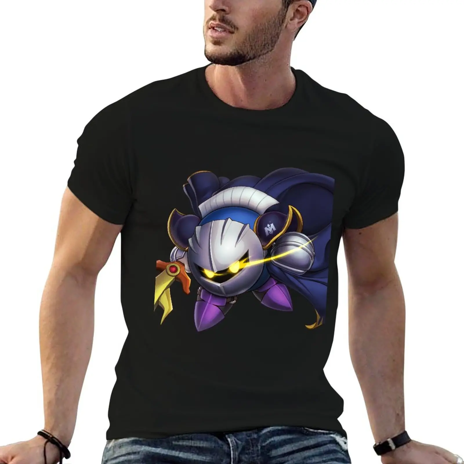 

Meta Knight (avatar) T-Shirt man t shirt graphic cotton t shirts man 100% t shirt for man T-Shirt