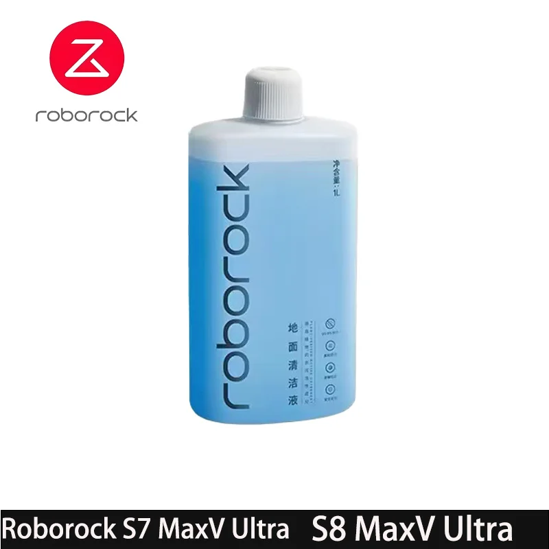 

Roborock S8 Pro Ultra S8 MaxV Ultra S7 MaxV Ultra Q5 Q7 Q Revo Qrevo Curv Solutions de nettoyage de sol accessoires liquides 1L