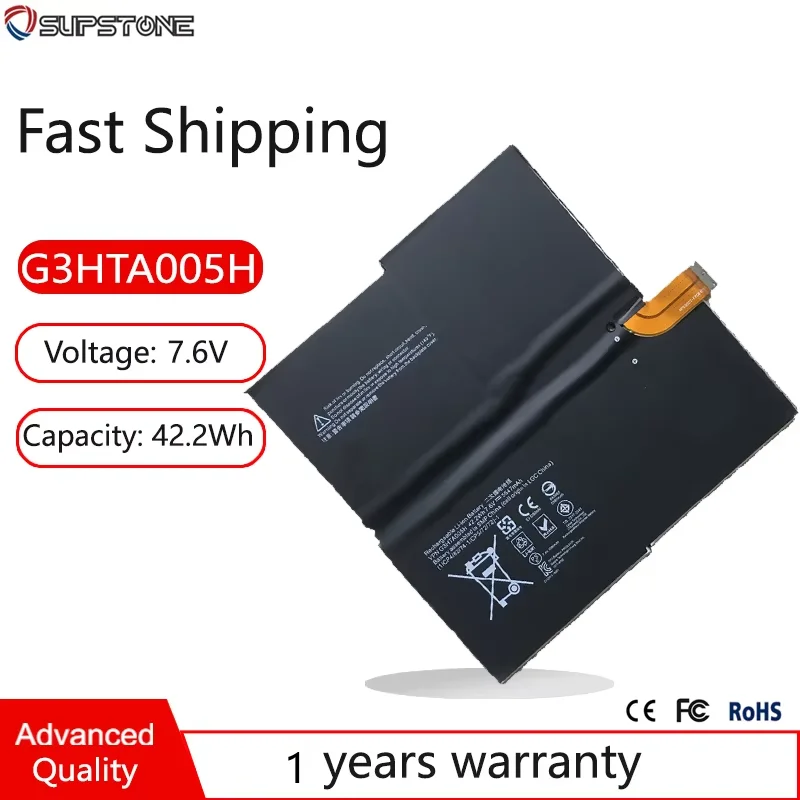 New G3HTA005H G3HTA009H Laptop Battery For Microsoft Surface Pro 3 1631 MS011301-PLP22T02 1577-9700