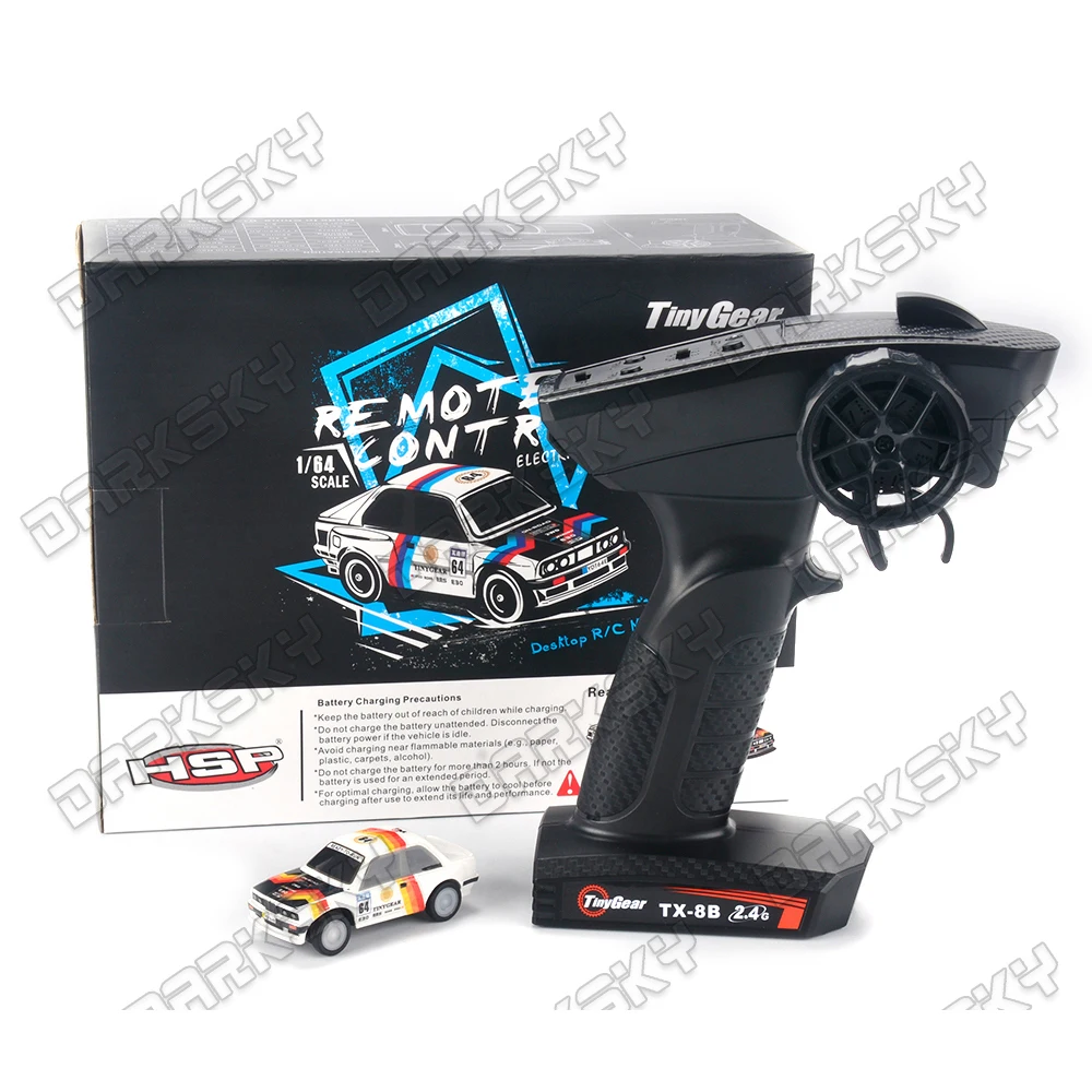 TinyGear 1/64 ミニ RC 電動リモコンモデルカーデスクトップシミュレーションオンロードレーシング大人子供のおもちゃ