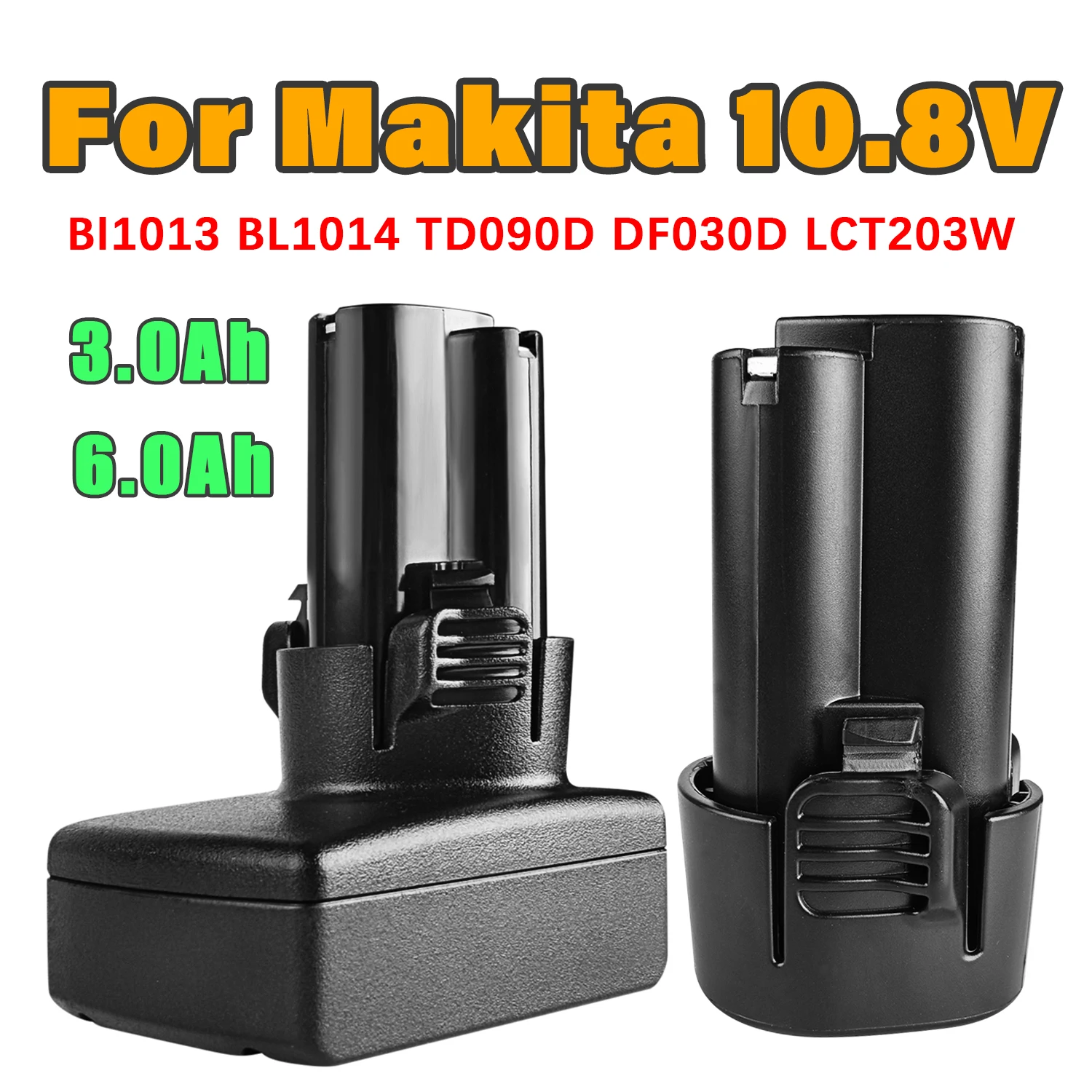 Bonacell 3.0ah/6.0Ah 10.8V dla Makita BL1013 akumulatorowe bateria zastฤpcza litowo-jonowe TD090D DF030D LCT203W BL1014