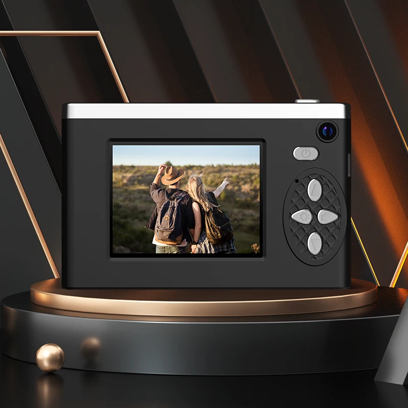 

Definition Digital Camera 2.4 Inch 1080P CCD Screen Camera Portable 56MP Recorder Video Selfie Camera For Students And Kid Gifts