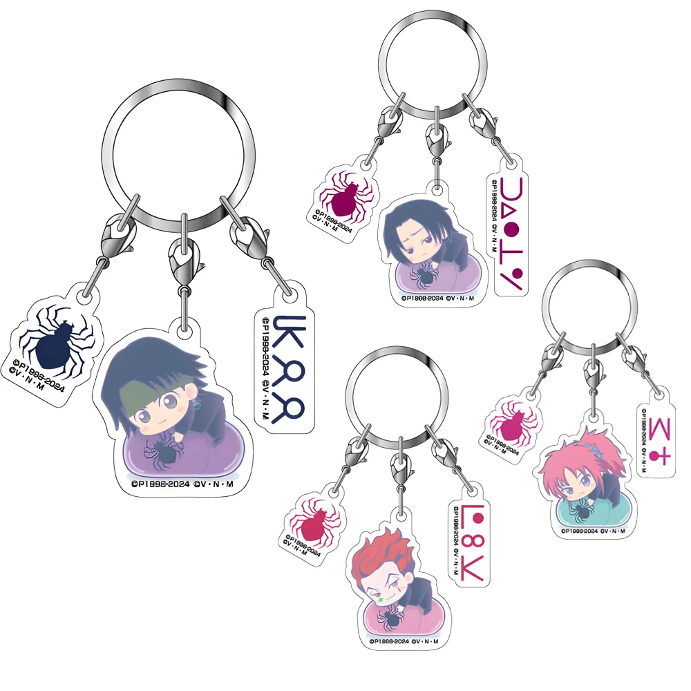 Tre Llaveros AcríLicos De Anime Hunter X Hunter, Accessori, Colgante De Bolso Bonito Para Regalos De Fan
