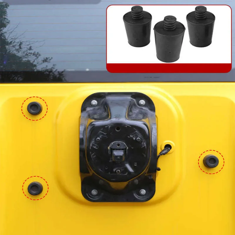 Car Modified Wheel Hub Spare Tire Pad For Great Wall GWM Tank 300  Tailgate Spare Tire Height Pad 3 Point Support Pad