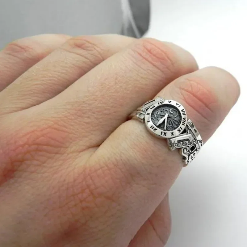Person Ring Yuuki Makoto Rings for Women Metal Accesorios Party Fashion Trend Cosplay Anime Jewelry Lovers Party Gifts Blue