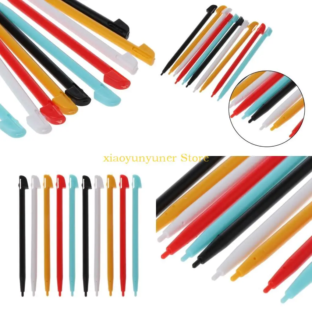 P9JB 10Pieces Stylish Color for Touches  Pen for GamePad Consoles Led for Touches Screen Writing Pens Pencil