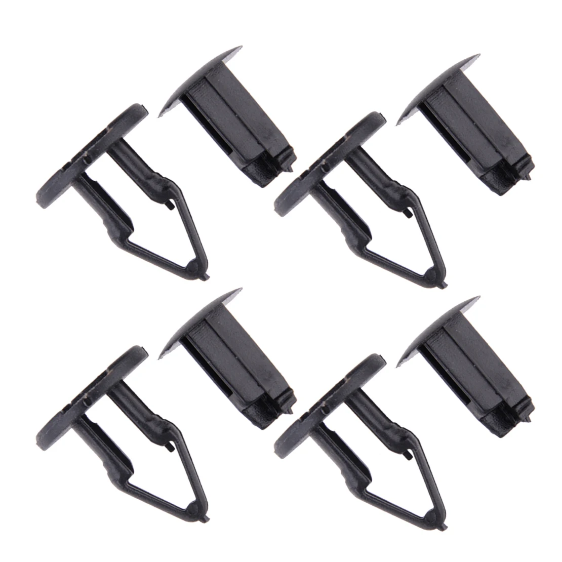 11589294 25 Sets Bumper Fender Wheel Well Flare Retainer Clip 8.5mm Hole Fit for Buick GMC Chevrolet Hummer Saturn Black Plastic