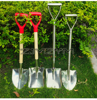 Stainless Steel Agricultural Shovel Planting Flowers Garden Tools Pot Planting Gardening Digging Soil Dig The Tree Flower Spade