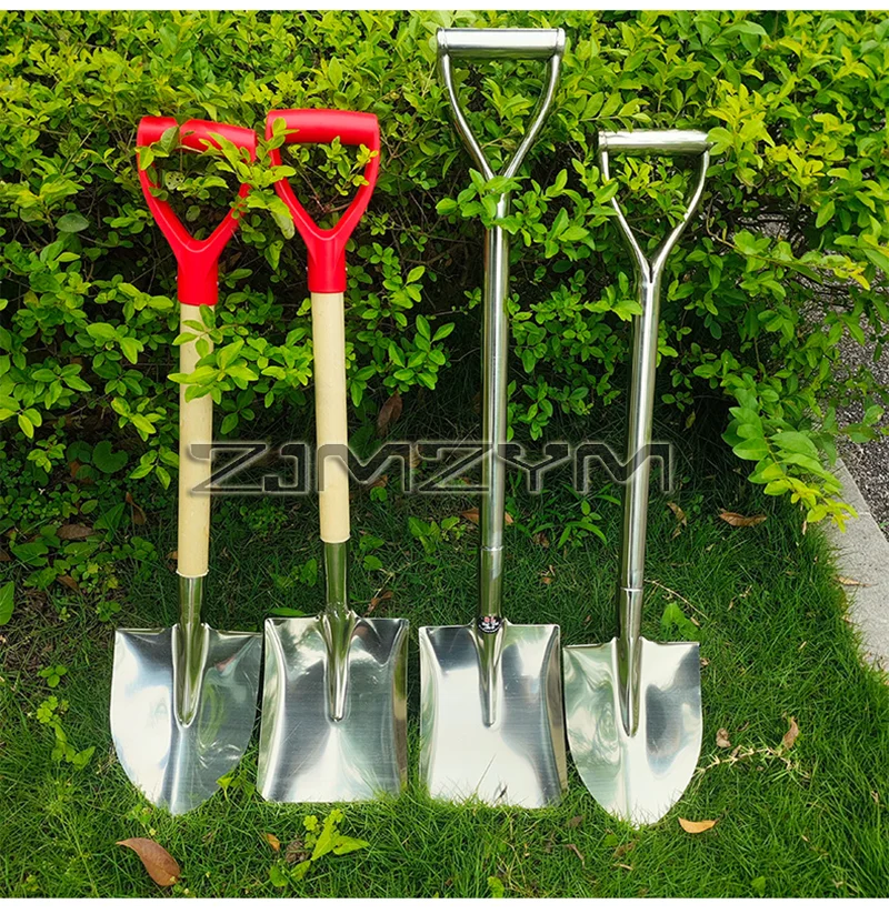 Stainless Steel Agricultural Shovel Planting Flowers Garden Tools Pot Planting Gardening Digging Soil Dig The Tree Flower Spade