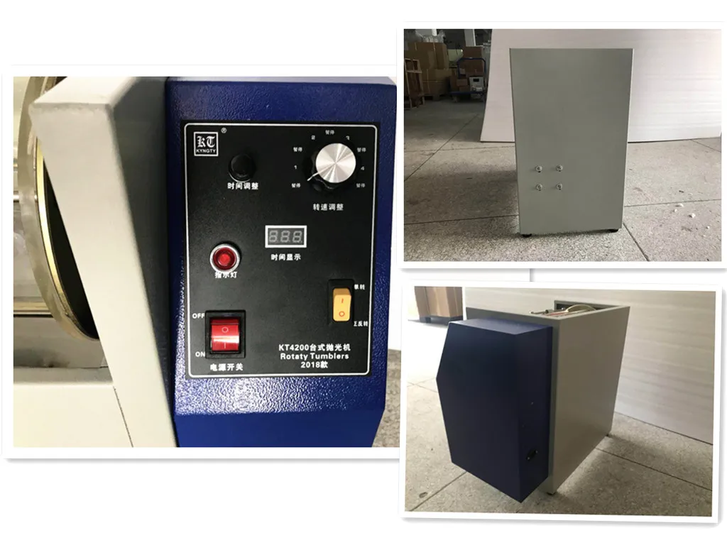 KT-4200 Большая барабанная полировальная машина Прокатная полировальная машина Промышленная вертикальная полировальная машина