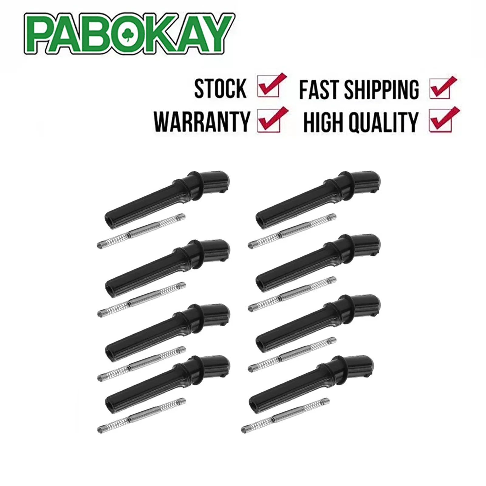 

6 Pieces x Ignition Coils Boots & Springs For Ford Lincoln Mercury 4.6L 5.4L 3W7Z12029AA F523 COP9 FD503 DG472 DG491 DG508 49812