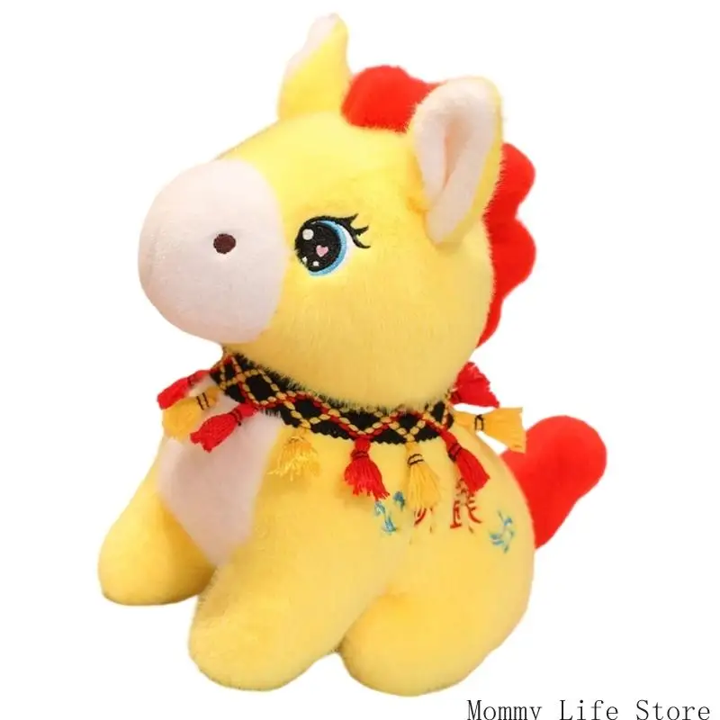 Urocza pluszowa zabawka w kształcie konia z najwyższej jakości wypełnieniem z bawełny PP Bezpieczny pluszowy koń pluszowe kucyki