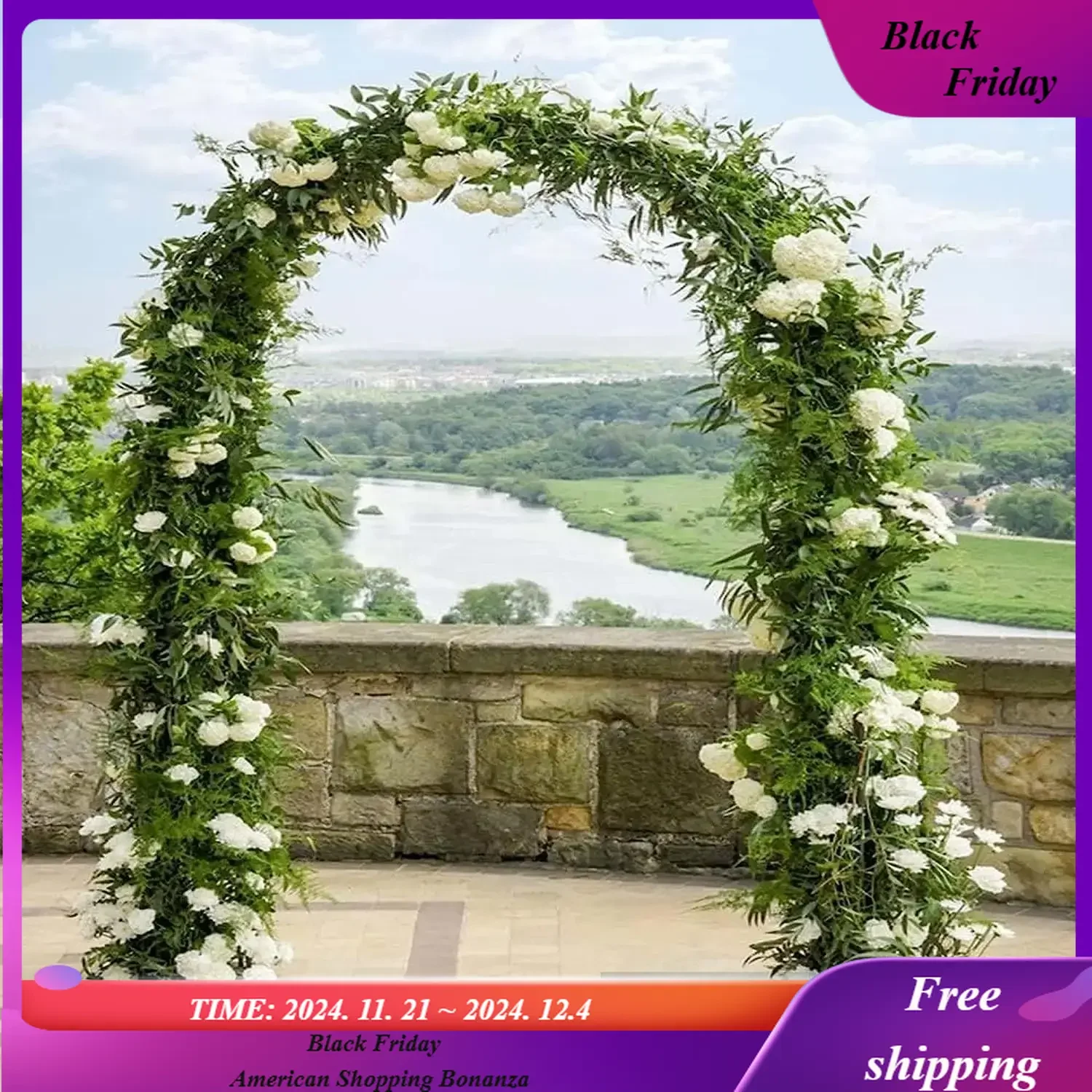 Heavy Duty Metal Garden Arch Trellis Wide Weather-Resistant Rose Arches Wedding Archway Frame,Garden Entrances Decoration Arch