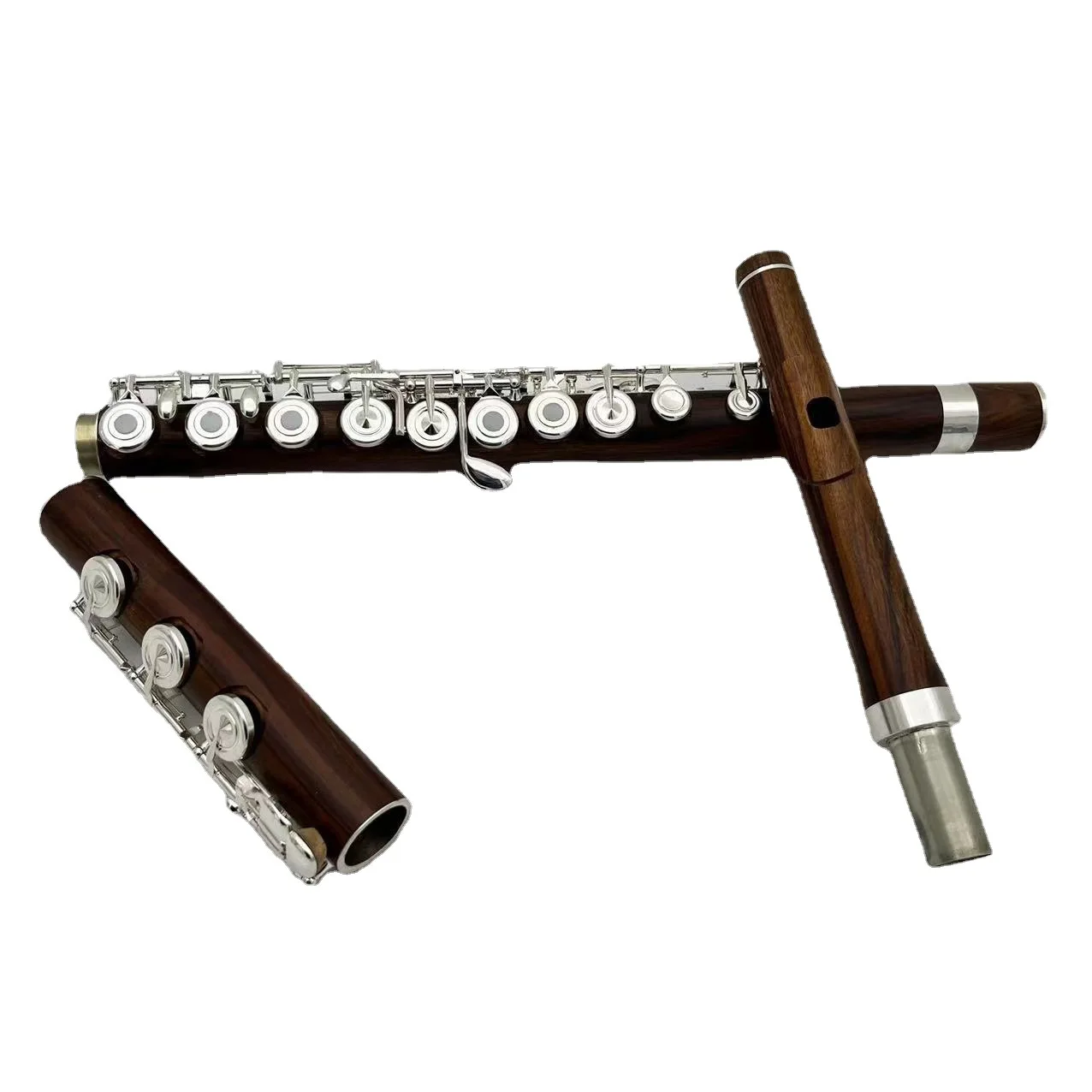 

Mahogany flute, musical instrument, genuine professional adult universal grading performance, 17 holes, opening B tail C key
