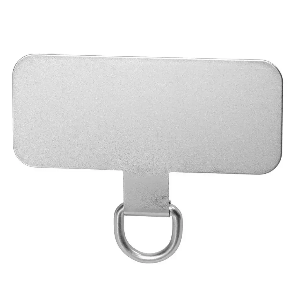 Metalen telefoonkoord pakking patch universele kaart mobiele telefoon hangende stuk patch sling tether tab