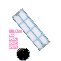 Dust HEPA Filter For Chuwi ILIFE A6 X660 X620 X623 Robot Vacuum Cleaner Parts Accessories