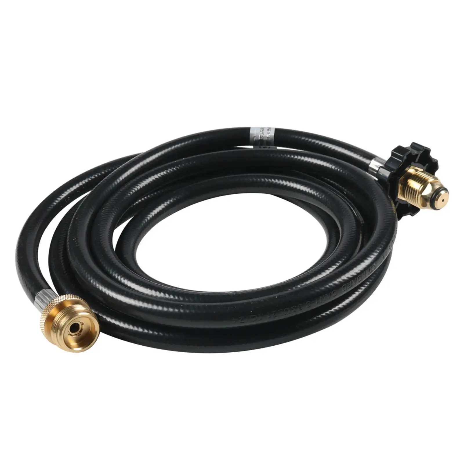 Propane Adapter Hose Adapter,Easy to Install Threaded Connection Converter Replacement Tube for Outdoor Cooking RV Appliance