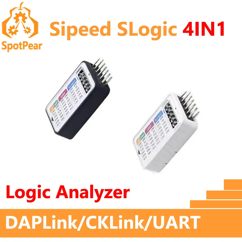 Sipeed SLogic 4IN1 USB Logic Analyzer 80M / DAPLink / UART Module / CKLink Debugger Tool