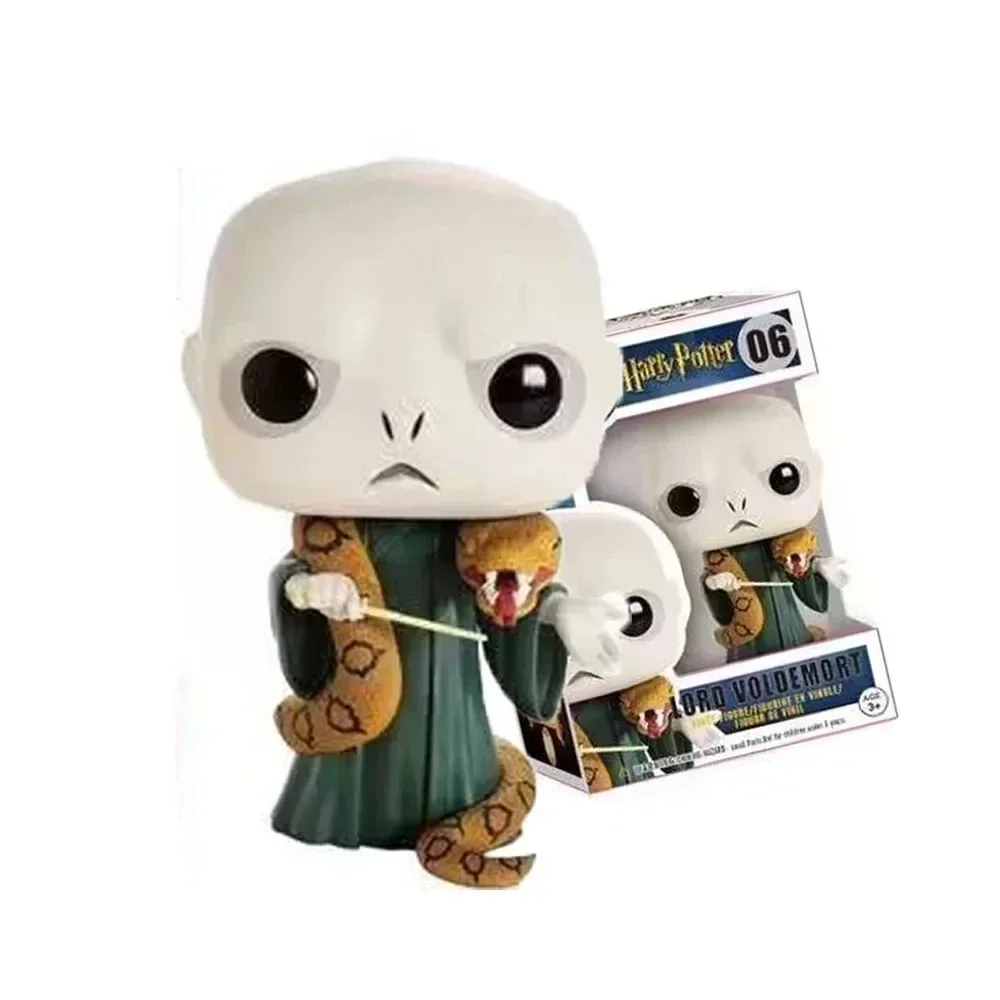 Funko POP هاري بوتر رون هيرميون سناب دوبي لونا لورد فولدمورت الروح الأكل الفينيل عمل الشكل جمع نموذج اللعب الهدايا