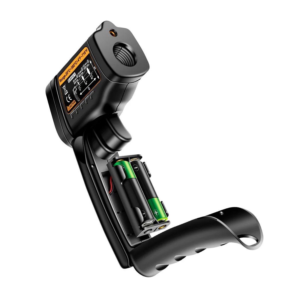 ANENG TH103 Digital Infrared Laser Thermometer Industrial Temparature Measuring Gun Backlight Screen Temperature Humidity Meter