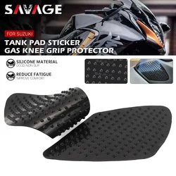 For SUZUKI GSX1300R HAYABUSA 1999-2007 Tank Traction Pad Anti Slip Sticker Motorcycle Side Decal Gas Knee Grip Protector