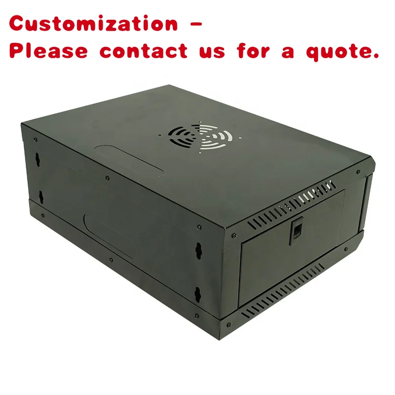 custom.4U DDF Assemble Metal Cabinet 6U 9U 12U Wall Mounted Data Center System Server Rack