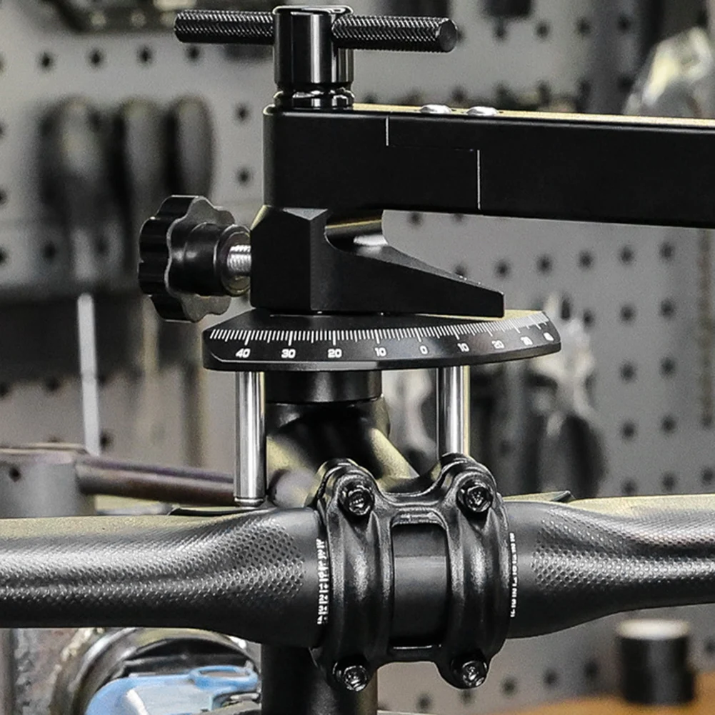 

Инструмент для переднего рычага переключения передач велосипеда для дорожного руля из сплава 6061. и циферблата для точных угловых настроек.