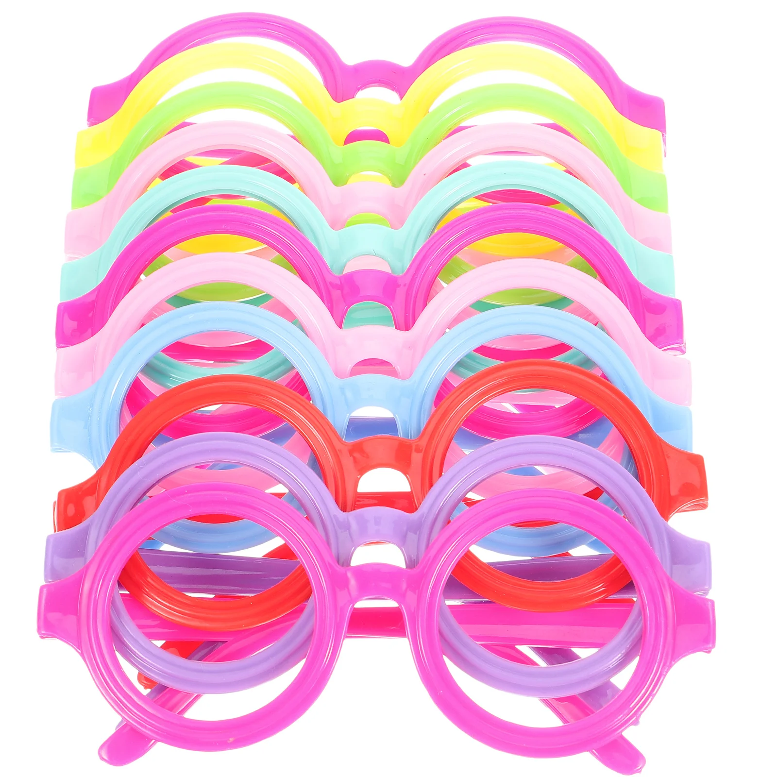 

24Pcs No Lens Eyewear Frame Style Spectacles for Kids Best Gift Casual Costume Halloween Christmas Events