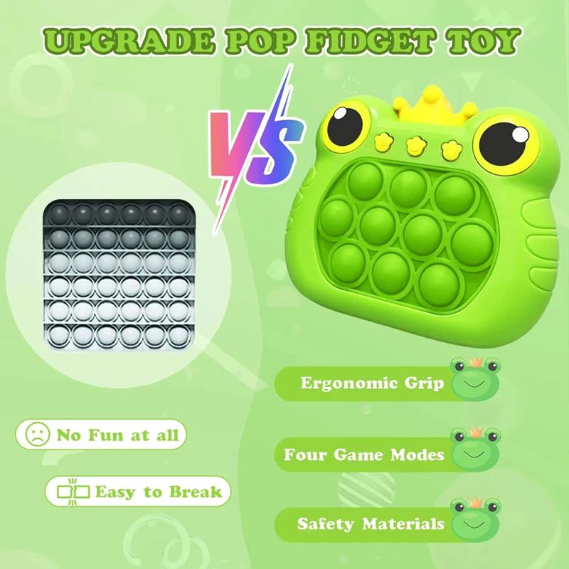 وحدة تحكم ألعاب الدفع السريع الإلكترونية المطورة مع شاشة عرض LED مناسبة لألعاب تململ الكبار والأطفال في عيد الميلاد