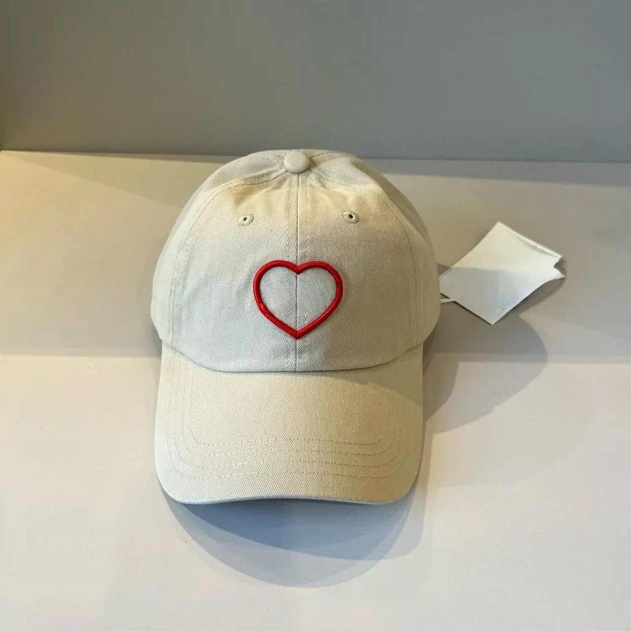 

Trendy Unisex Embroidered Baseball Cap High Quality Distinctive Hat Couples Romantic Festival Gift Cool Similar Headgear