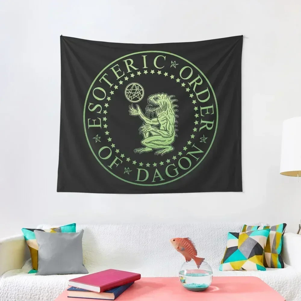 Esoteric Order of Dagon - Azhmodai 2018 Tapestry Wall Art Aesthetics For Room Nordic Home Decor Tapestry