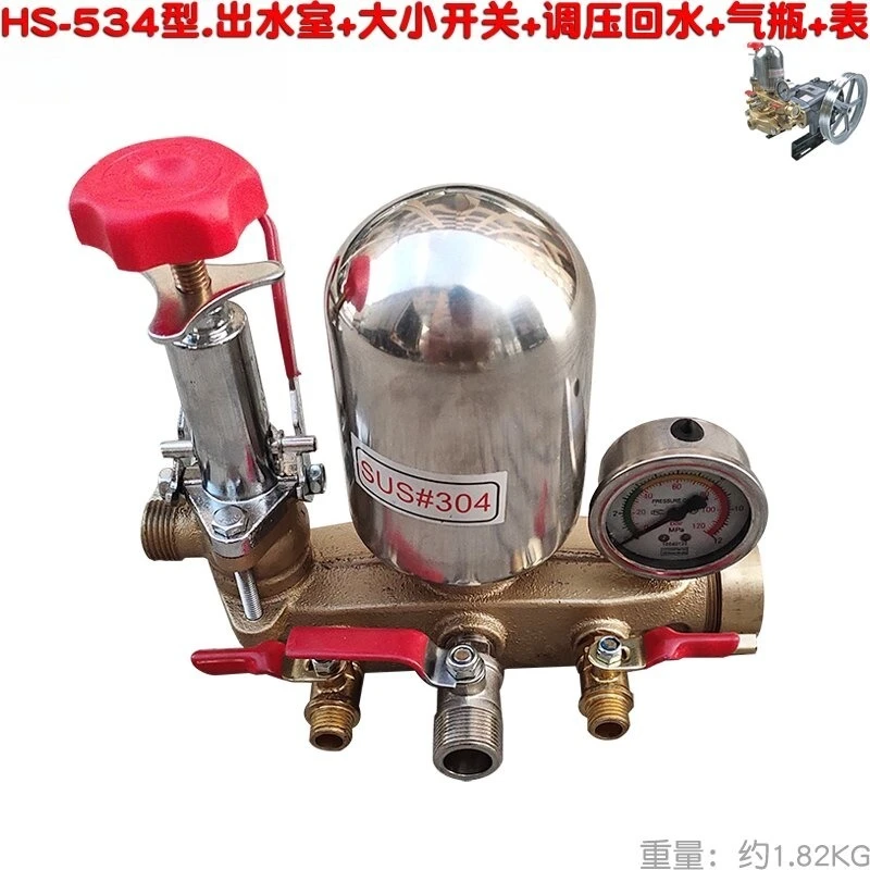 30 60 Type 45 Plunger Pump 28 Outlet Chamber 40 with Pressure Regulating Valve 534 Main Switch 822 Pressure Gauge Cylinder 16 21