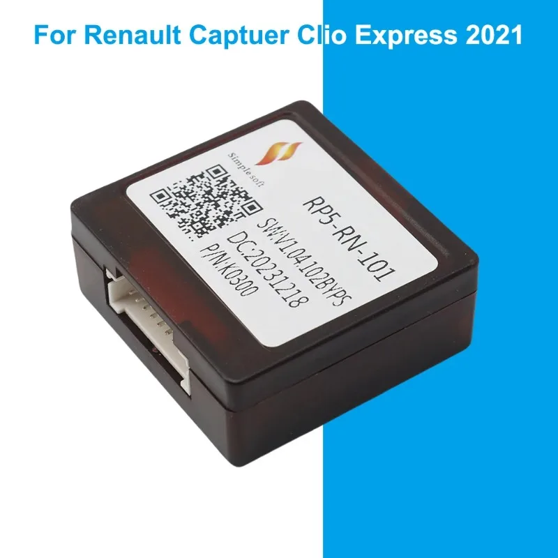 

16-контактный адаптер Canbus RP5-RN-101 для Renault Captuer Clio Express 2021, с жгутом проводов, кабелем, автомобильным радиоприемником Android