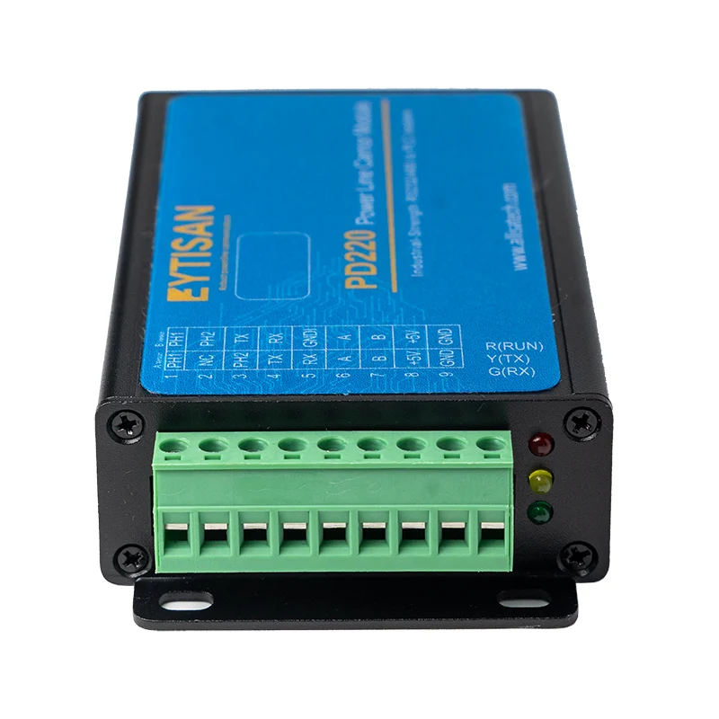 Carrier Module/Power Line Communication/Industrial Grade Anti-interference RS232 RS485 Interface/AC/DC Universal