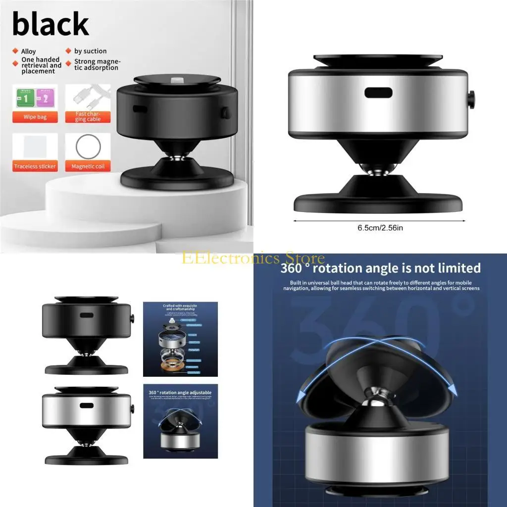 B03C Secure Car Vent ventilação do suporte RACT RACK 360 GRAUS, ângulo visualização ajustável