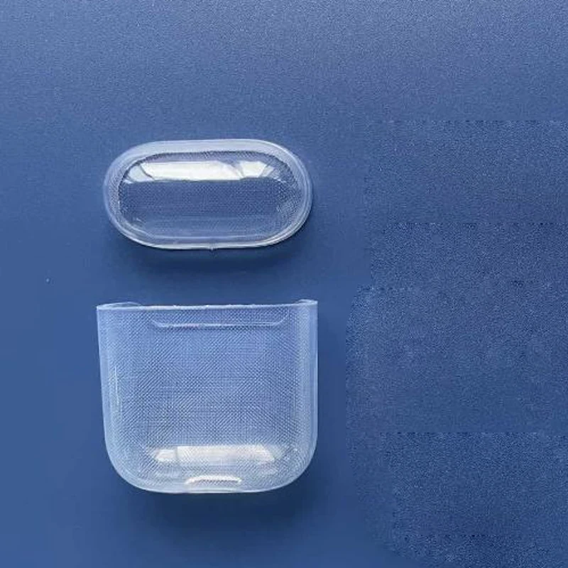 Top Quality Soft TPU Transparent Cover Earphone Protective Case Clear Skin For AirPods 1 2