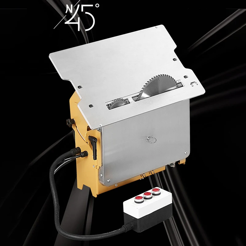 WT20 Mini Por أدوات منشار النجارة الصغيرة آلة قطع منشار الخشب الخالية من الغبار لآلات منشار النجارة #3