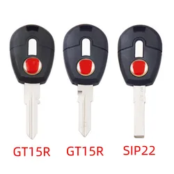 Keychannel 5/10/20/30Pcs Auto Transponder Sleutel Chip Sleutel Hoofd Voertuig Spare Sleutel Voor Fiat positron EX300 Met SIP22 GT15R Sleutelblad