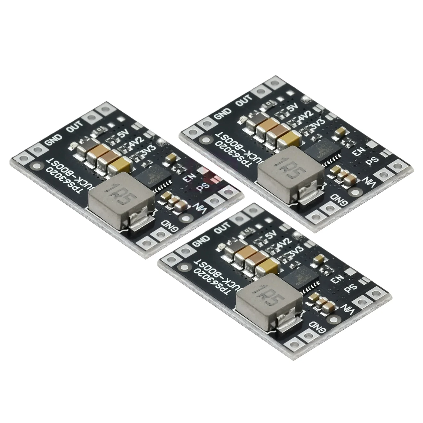 XL63020-3.3/4.2/5.0V lithium battery/USB automatic voltage conversion power module for microcontroller power supply