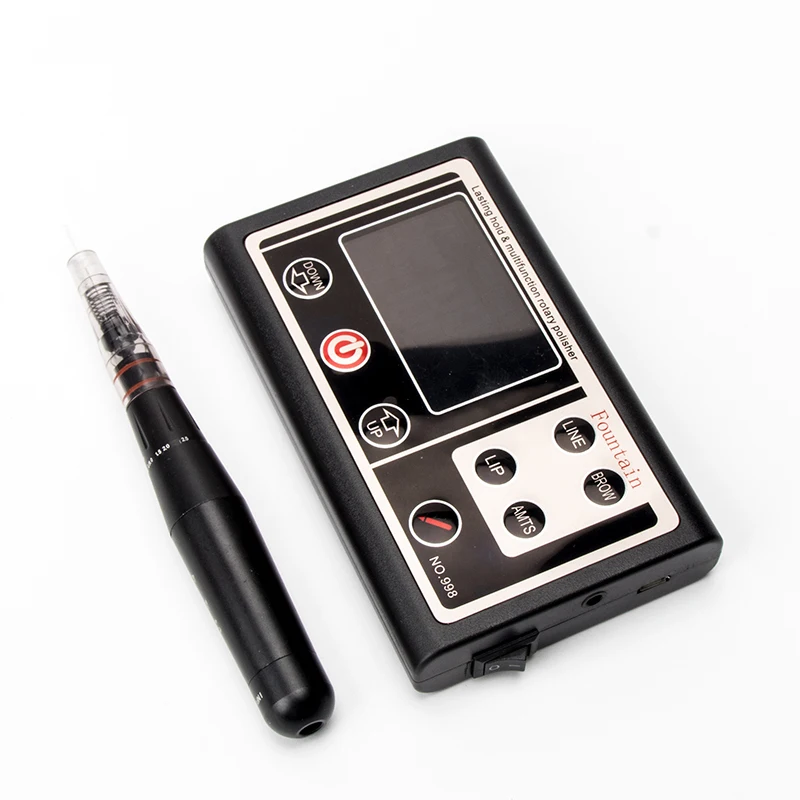 OEM Wireless Microblading sopracciglio Tattoo Pen Machine per MTS permanente sopracciglio Lip Liner Shader Rotary PMU Gun Kit