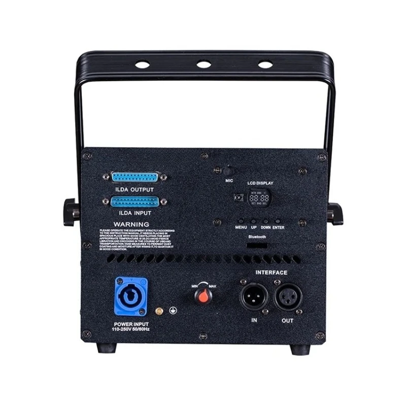 1W full color animation pattern projector control DJ disco stage laser