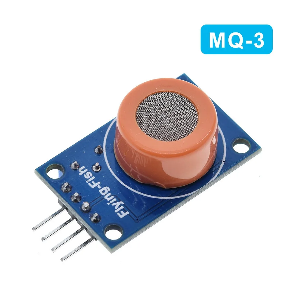 Modulo sensore alcol MQ-3 Rilevatore di gas e etanolo per arduino